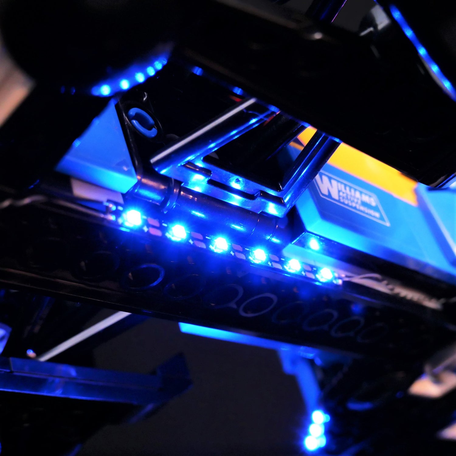 light kit for williams racing fw14b & nigel mansell | compatible with lego 10353 - 7