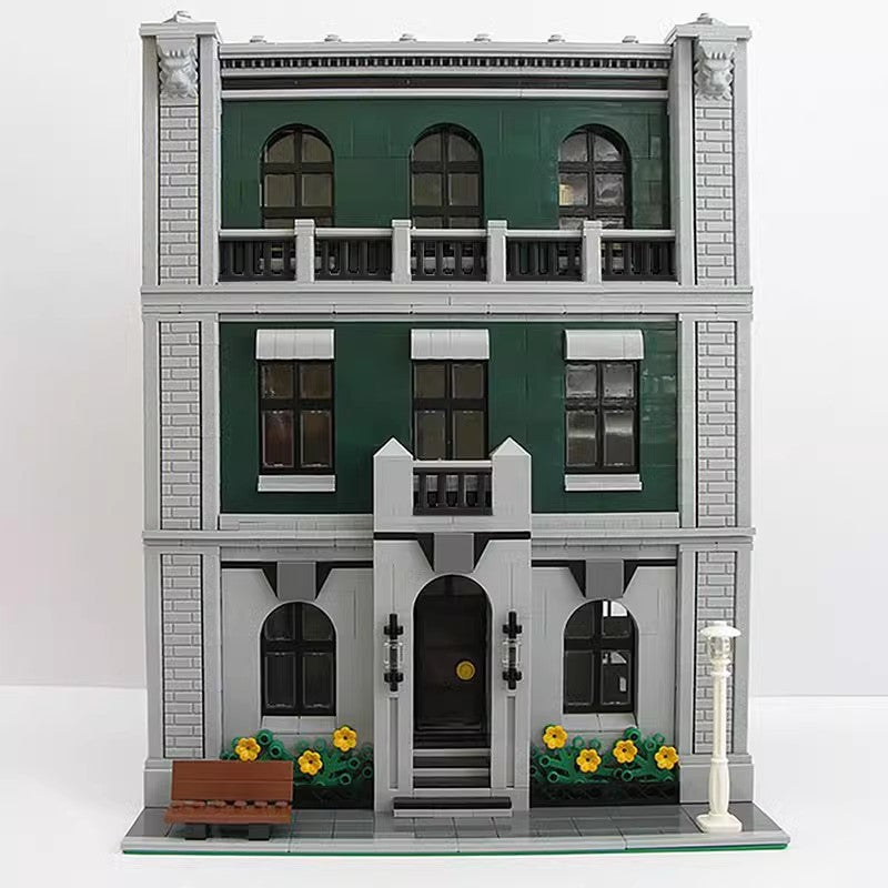 lion heart hotel building set | moc-11223 - 2