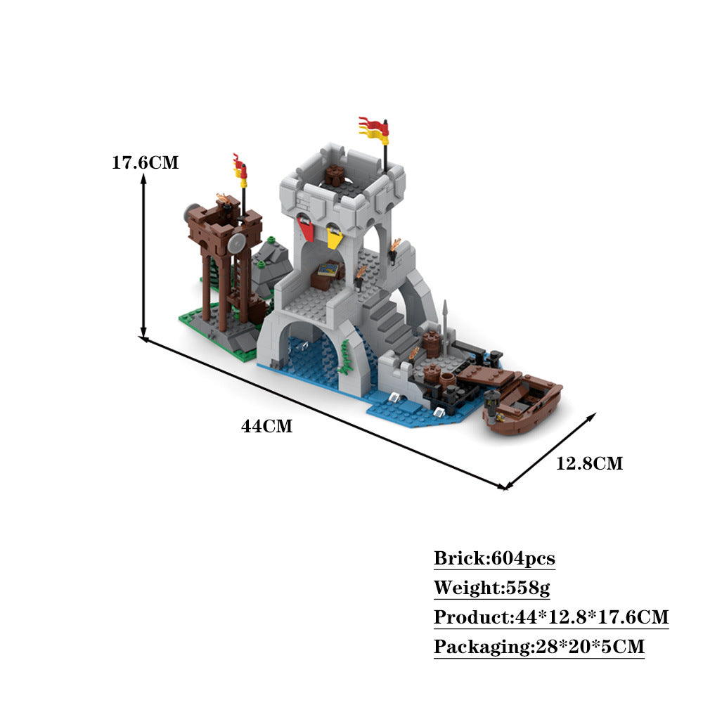 lion kinghts castle bridge expansion | moc-139136 - 4