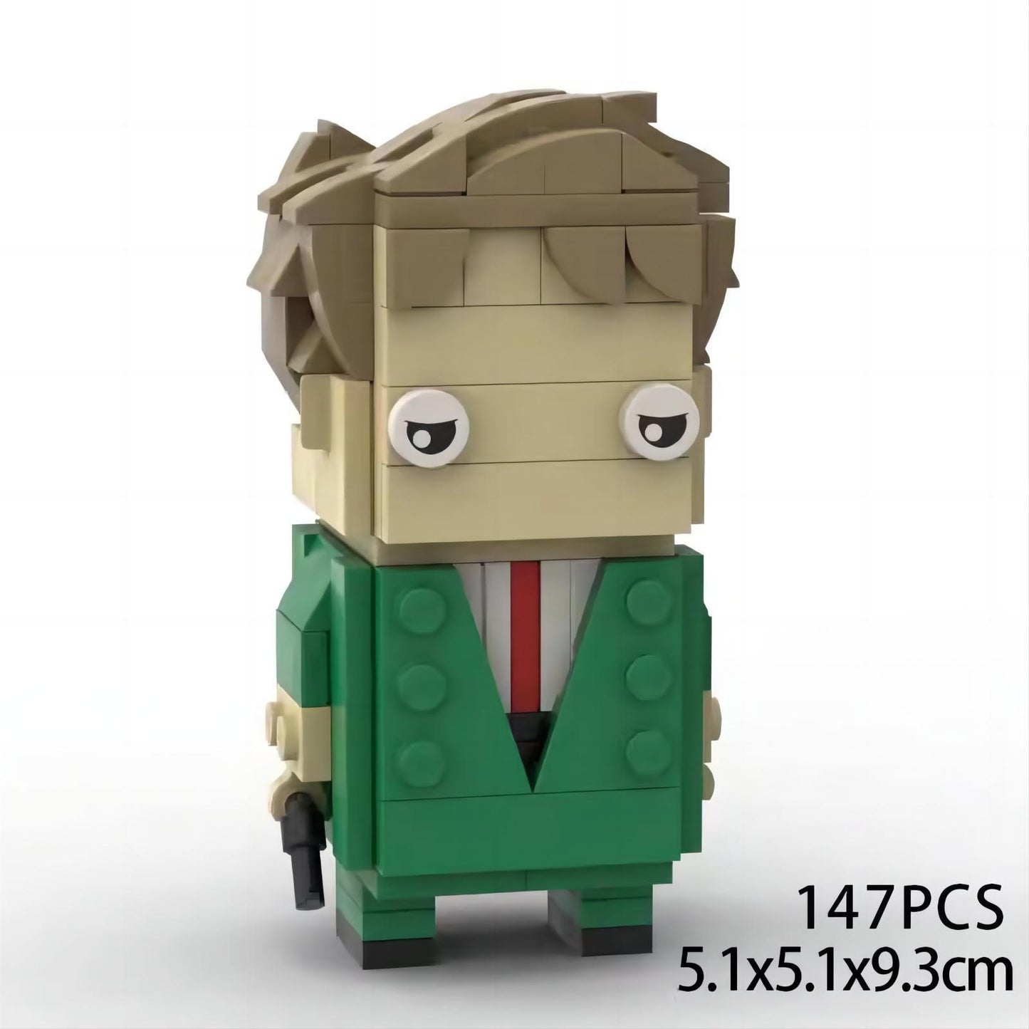 loid forger brickheadz building set | spy x family | lego-compatible - 1