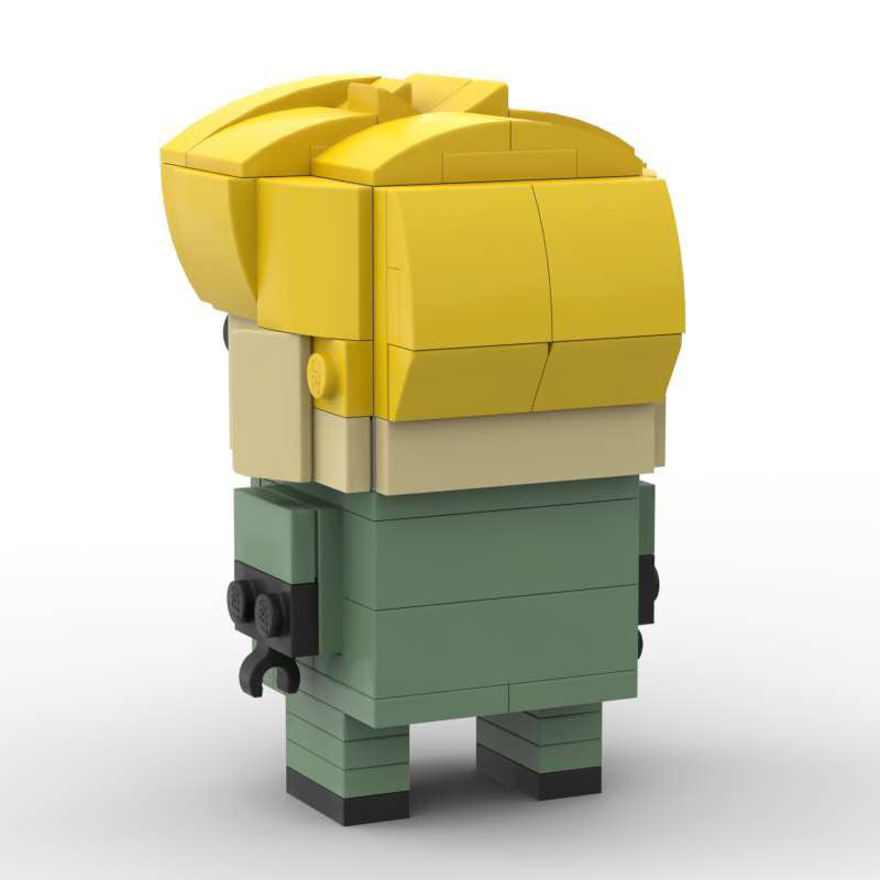 loid forger brickheadz building set | spy x family | lego-compatible - 3