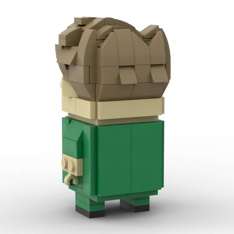 loid forger brickheadz building set | spy x family | lego-compatible - 3