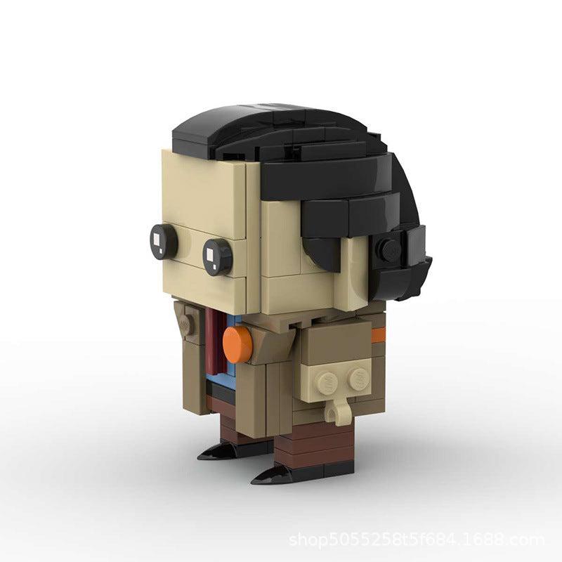loki trench coat brickheadz set | custom lego-compatible moc - 3