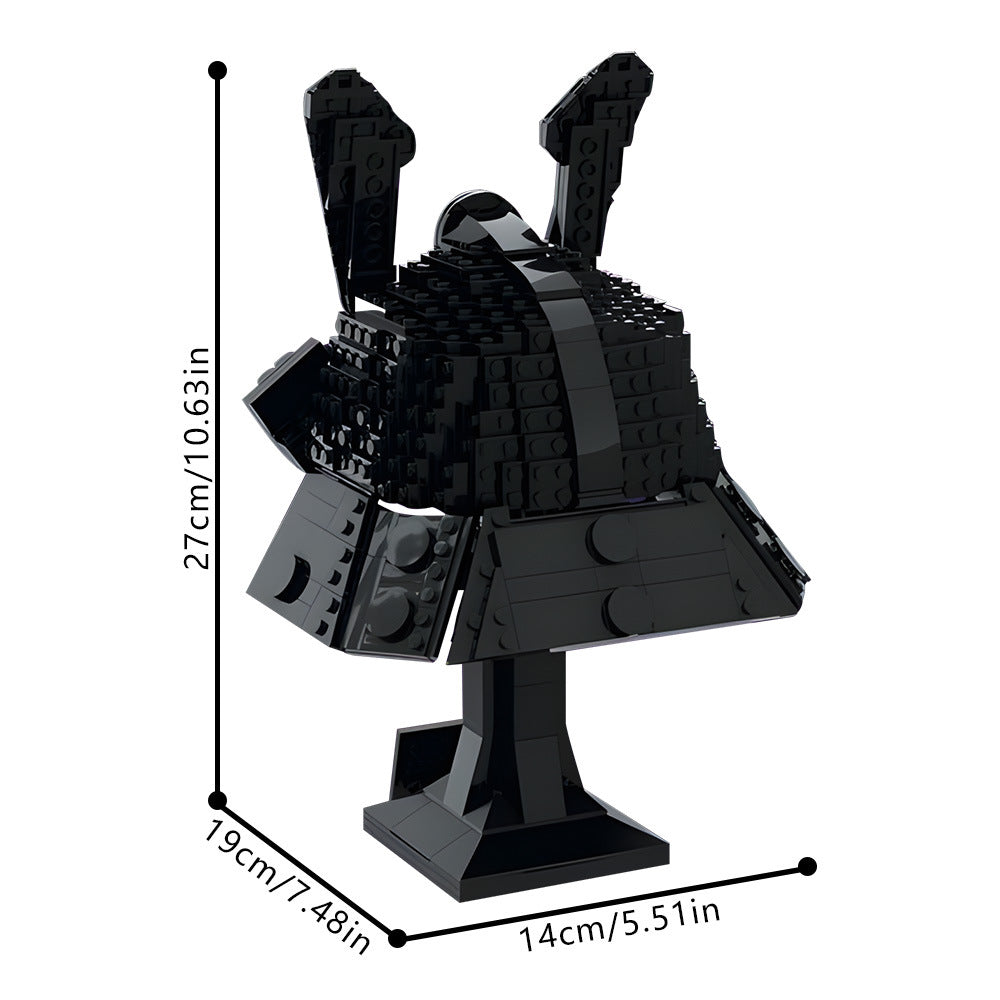 lord garmadon helmet building set | moc-204644 - 3