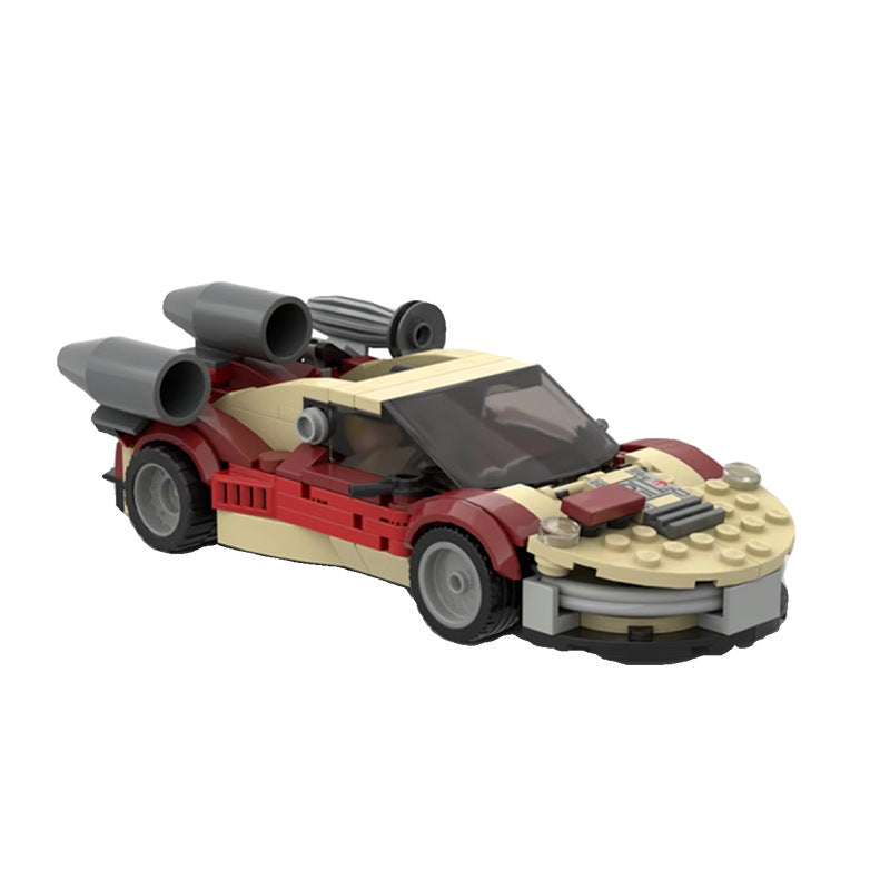 luke's landspeeder building set | moc-60019 - 2