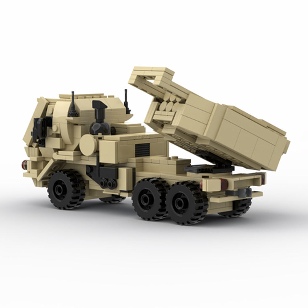 m142 himars - m1140 fmtv-truck building set | moc-77901 - 5