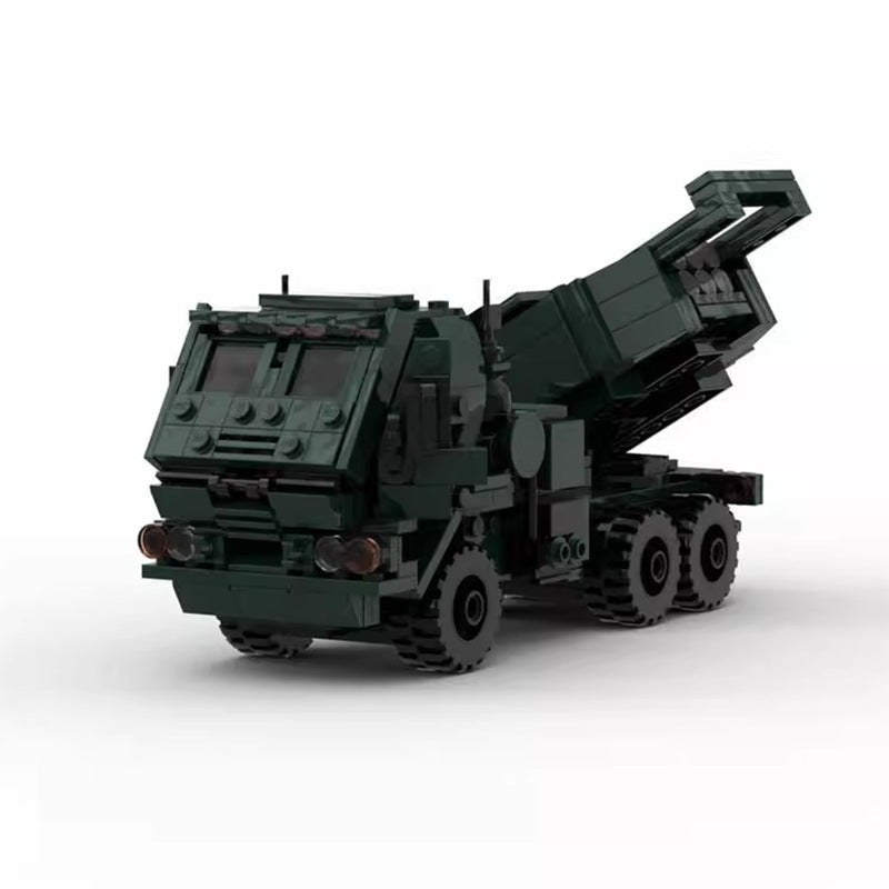 m142 himars rocket launcher truck set | moc-77675 - 2