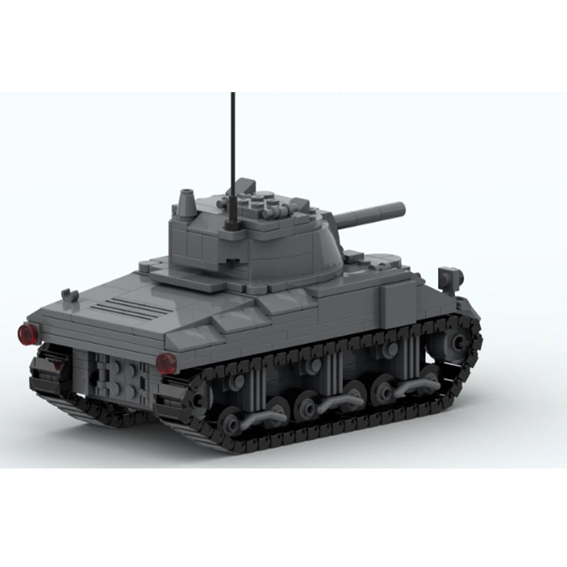 m4 sherman tank building set | moc-154436 - 1