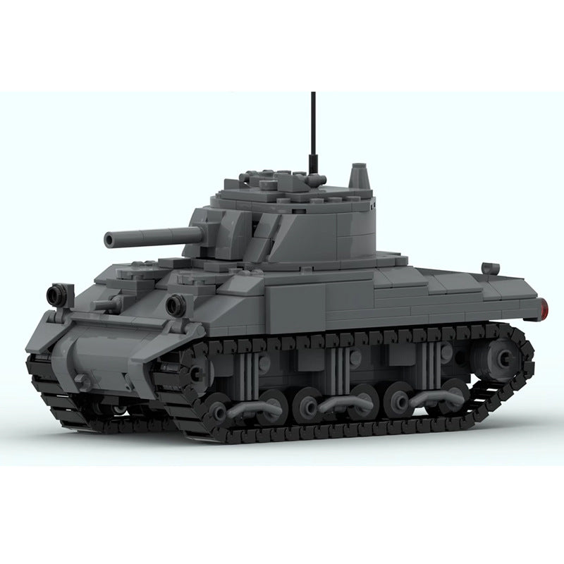m4 sherman tank building set | moc-154436 - 2