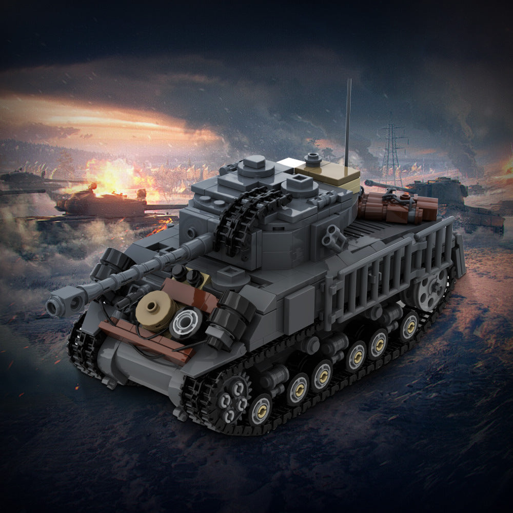 m4a3e8 76 w hvss tank building set | moc-198311 - 1