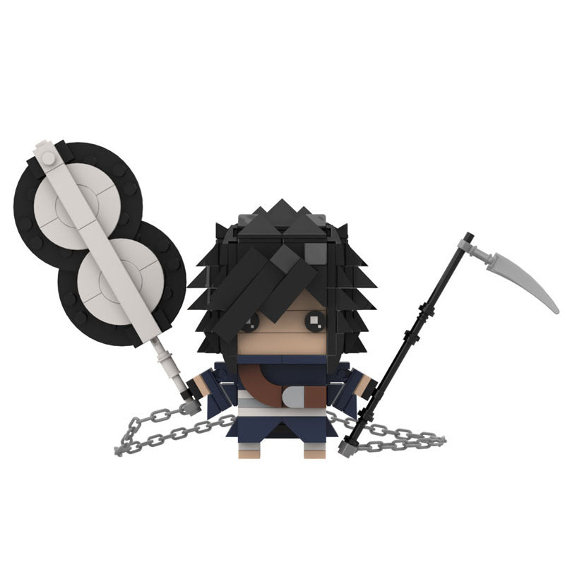 madara brickheadz building set | naruto moc compatible - 1