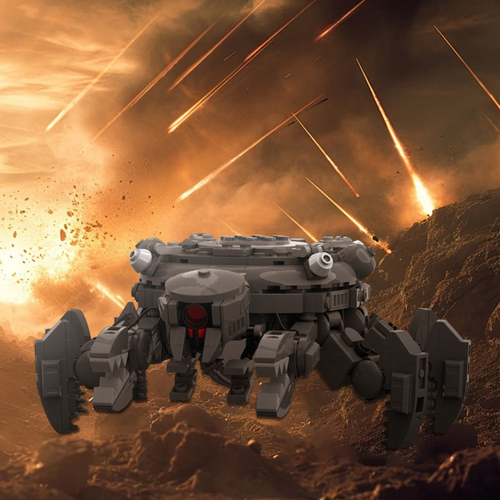 mando spider tank building set | star wars | moc-182620 - 1