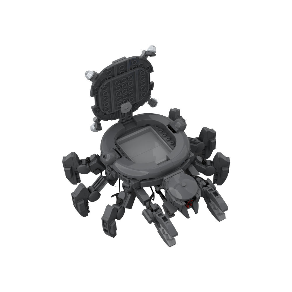 mando spider tank building set | star wars | moc-182620 - 6