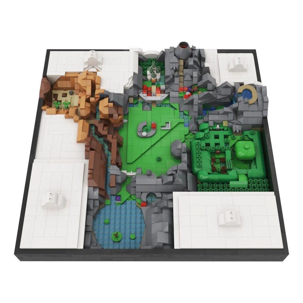 map of hyrule building set | zelda | moc-212291 - 5