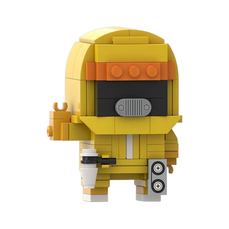 marty mcfly brickheadz building set | back to the future moc - 1
