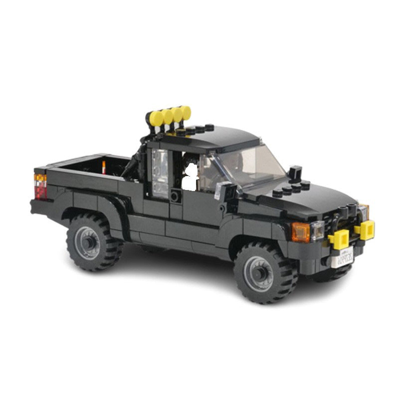 marty mcfly toyota hilux 4x4 building set | back to the future | moc-116403 - 5