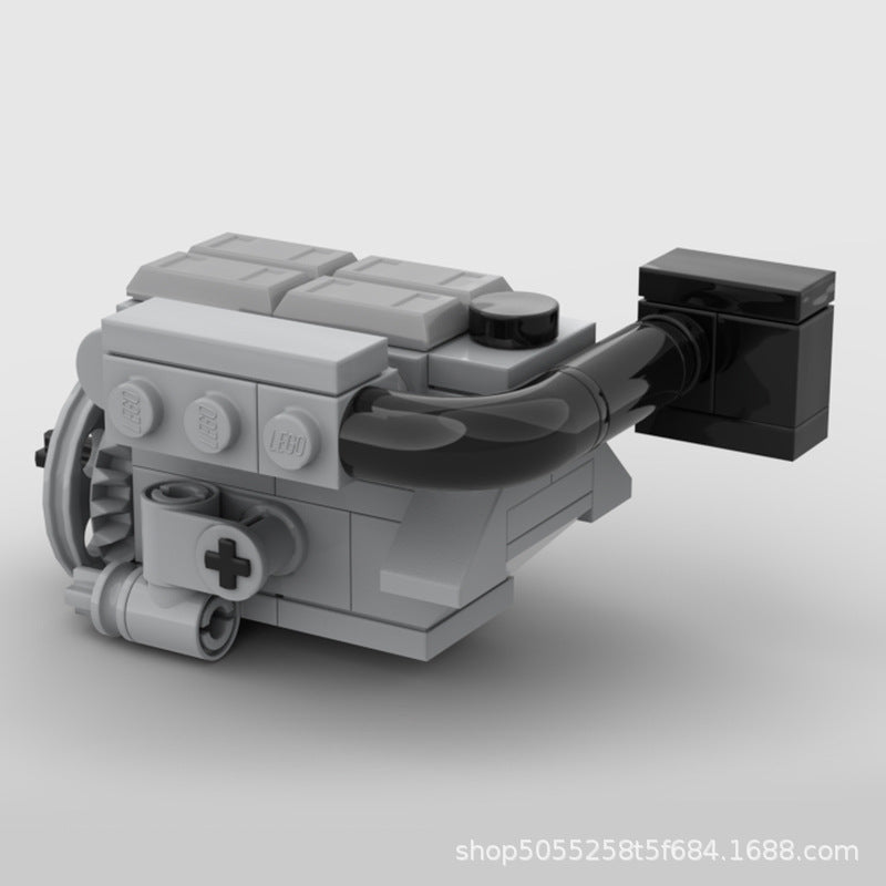 marty's pickup truck building set | back to the future | moc-66079 - 5