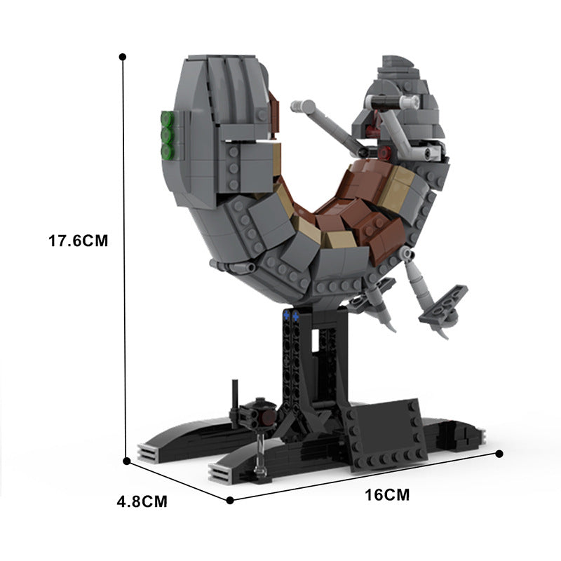 maul's speeder bike building set | star wars | moc-47576 - 2