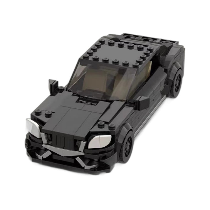 maybach s680 black knight lego-compatible building set | 343 pcs - 4