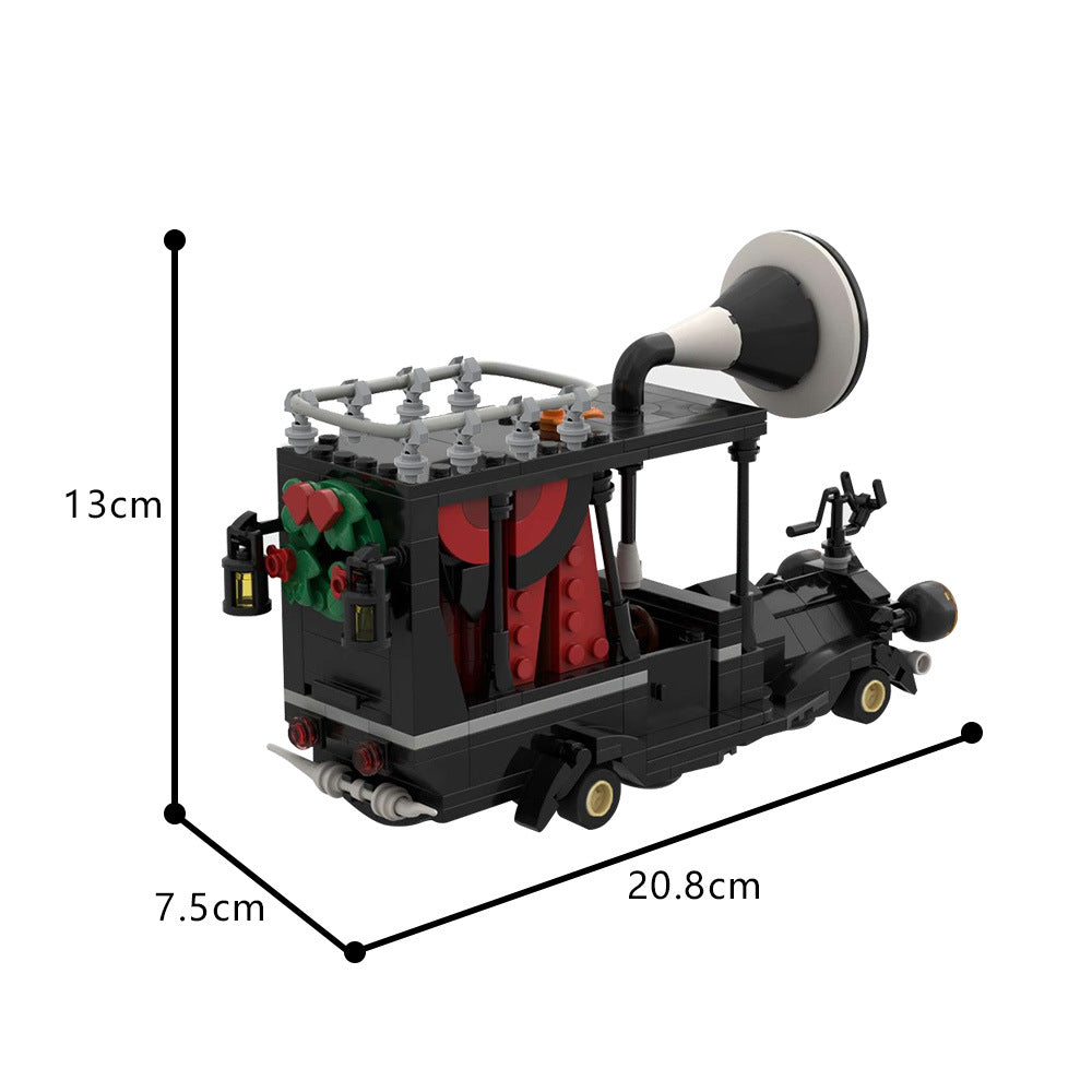 mayor's car building set | the nightmare before christmas | moc-194484 - 4