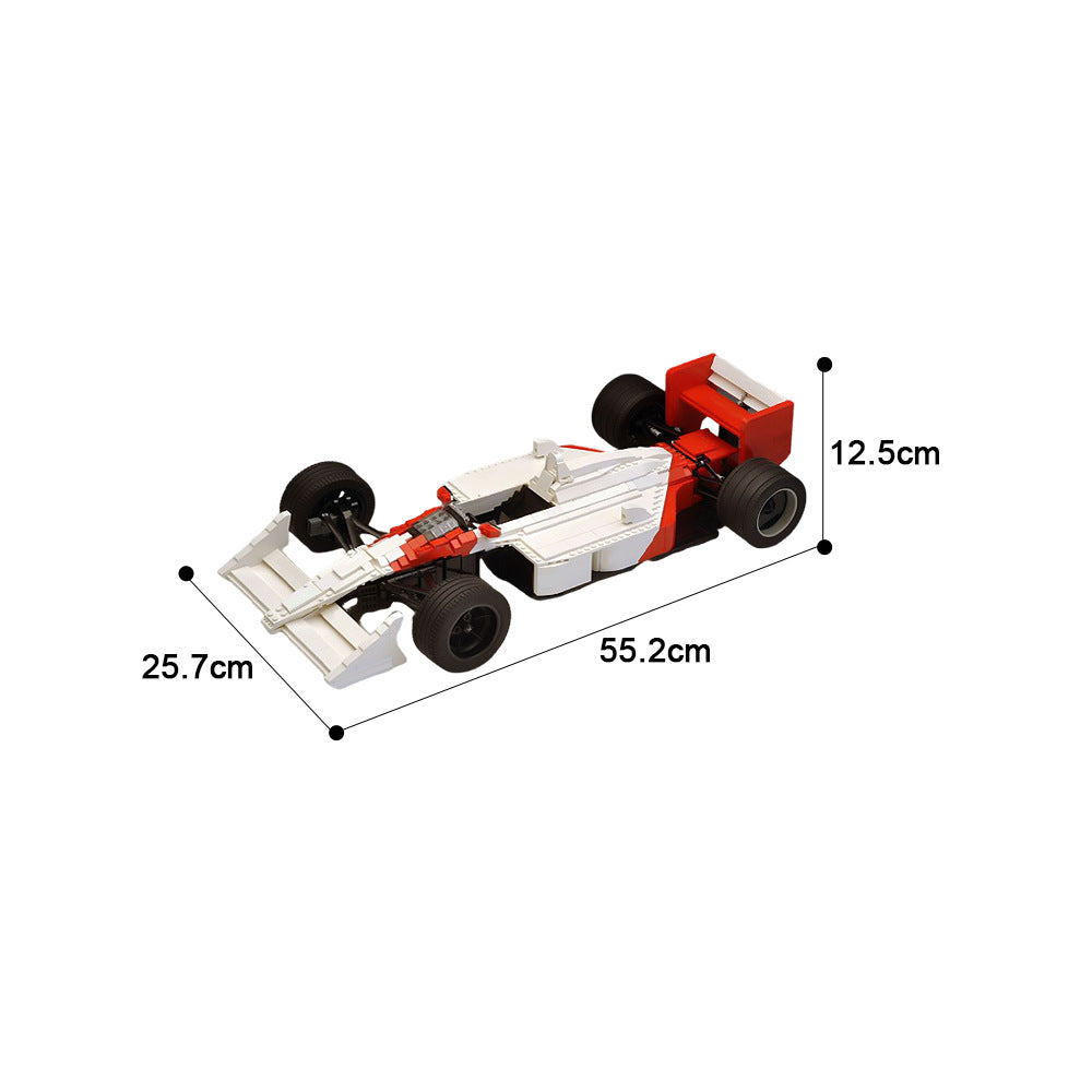 mclaren mp4-4 1:8 racing car building set | moc-0845 - 3
