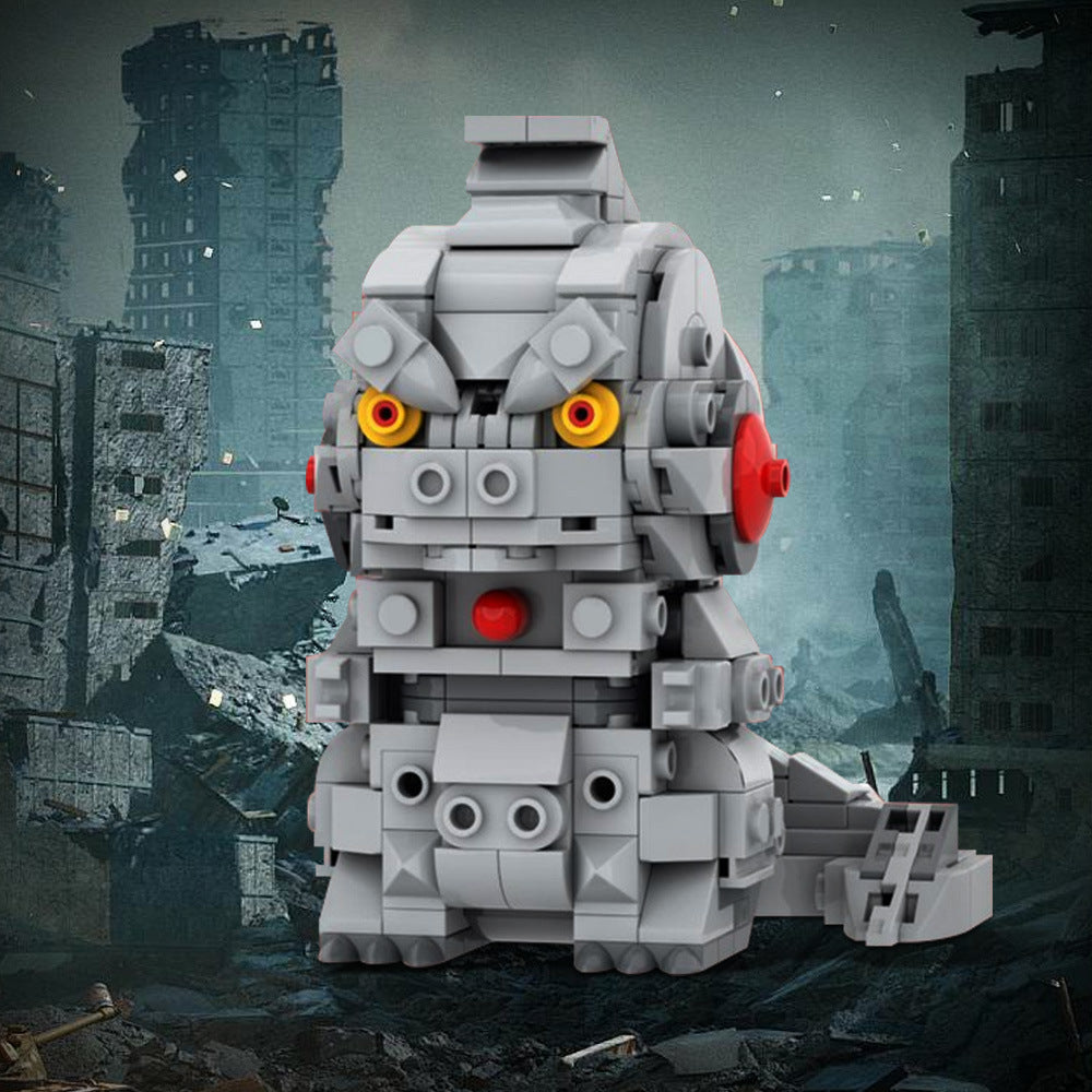 mechagodzilla brickheadz | godzilla minus one | moc-195226 - 1