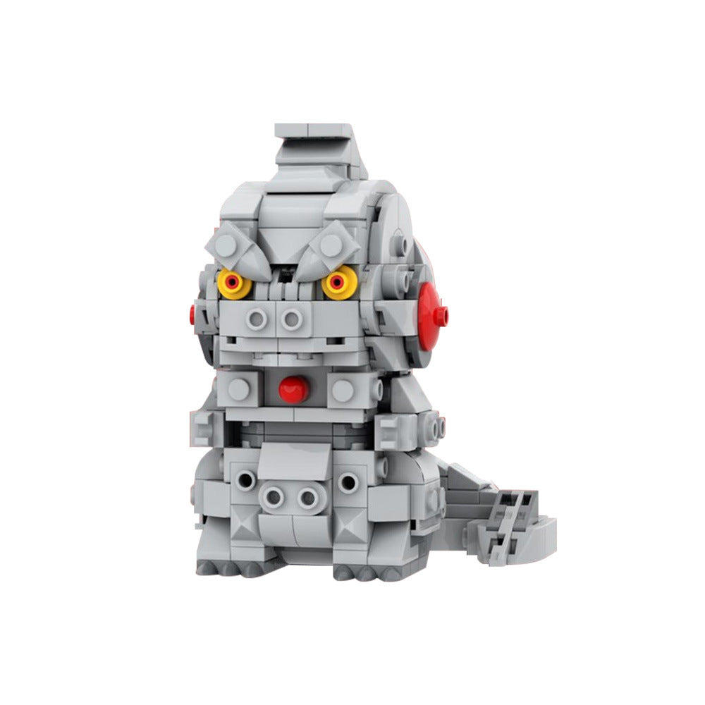 mechagodzilla brickheadz | godzilla minus one | moc-195226 - 5