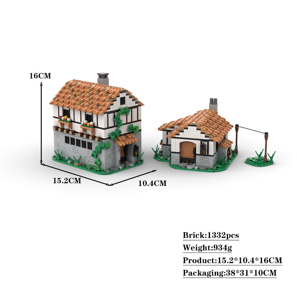 medieval building collection | moc-137485 - 2
