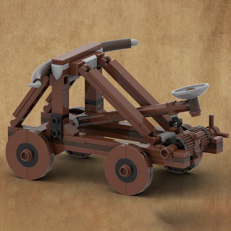 medieval catapult building set | moc-152680 - 1