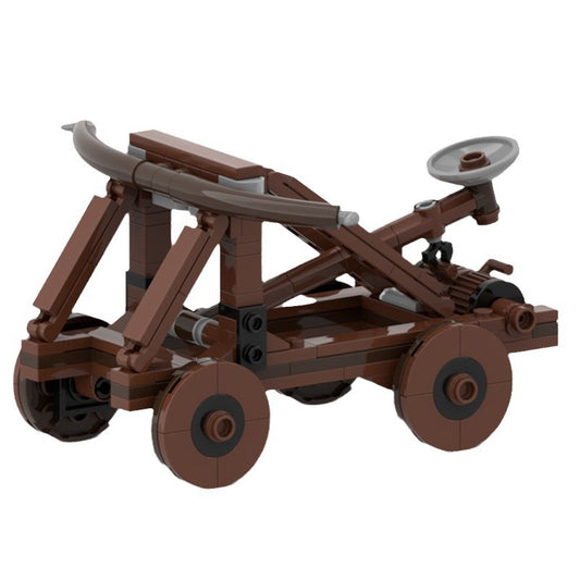 medieval catapult building set | moc-152680 - 4