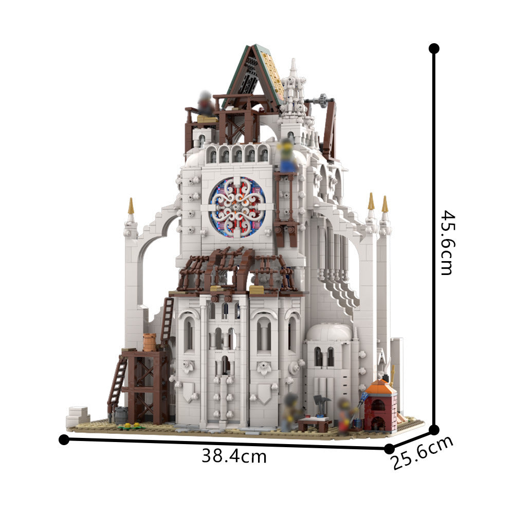 medieval construction site building set | moc-214984 - 4