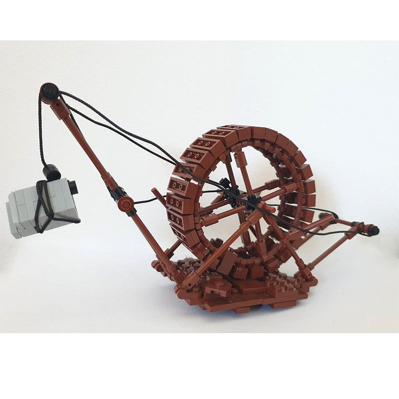 medieval crane building set | moc-60499 - 1