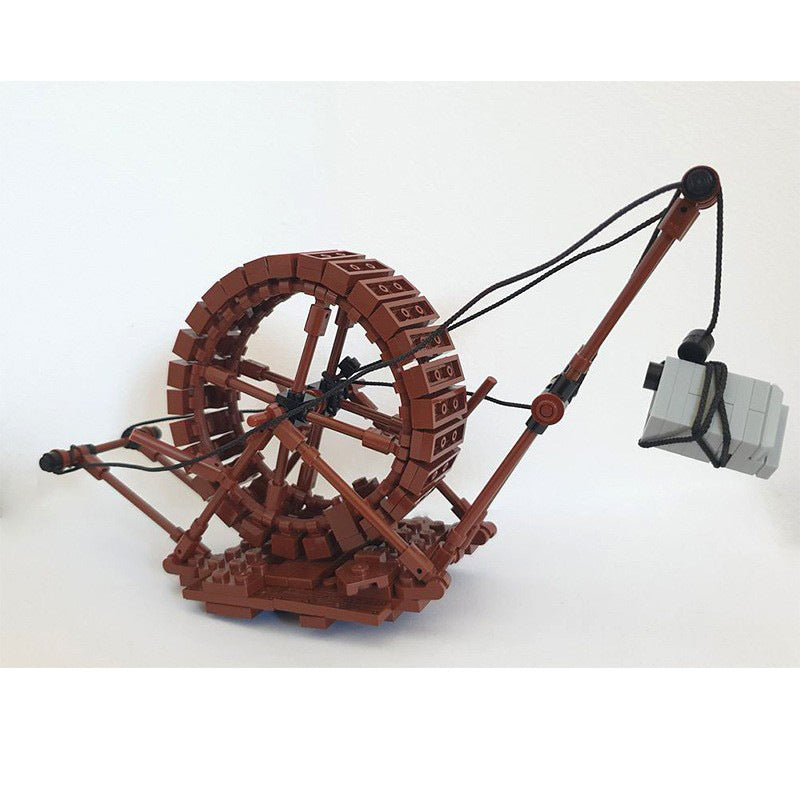medieval crane building set | moc-60499 - 4