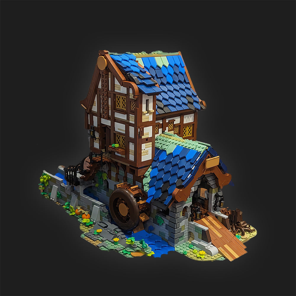 medieval sawmill building set | moc-173041 - 1