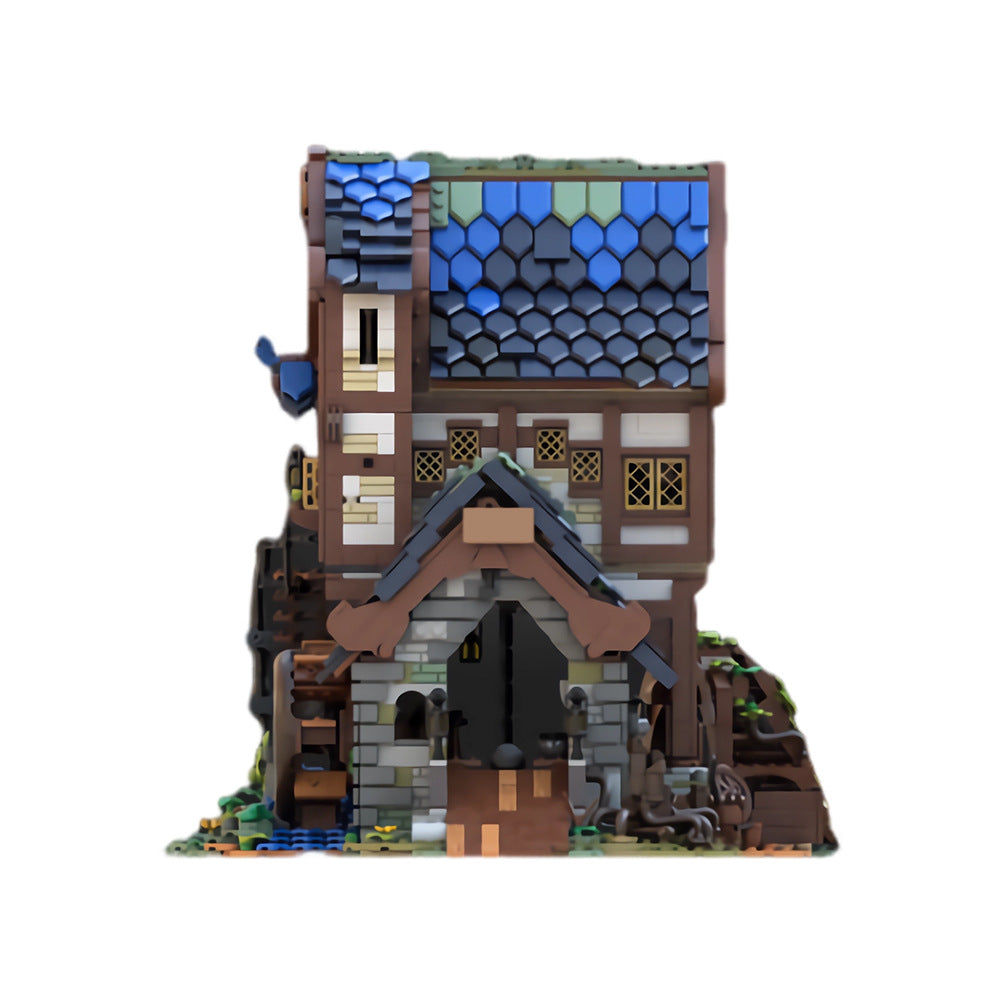 medieval sawmill building set | moc-173041 - 3