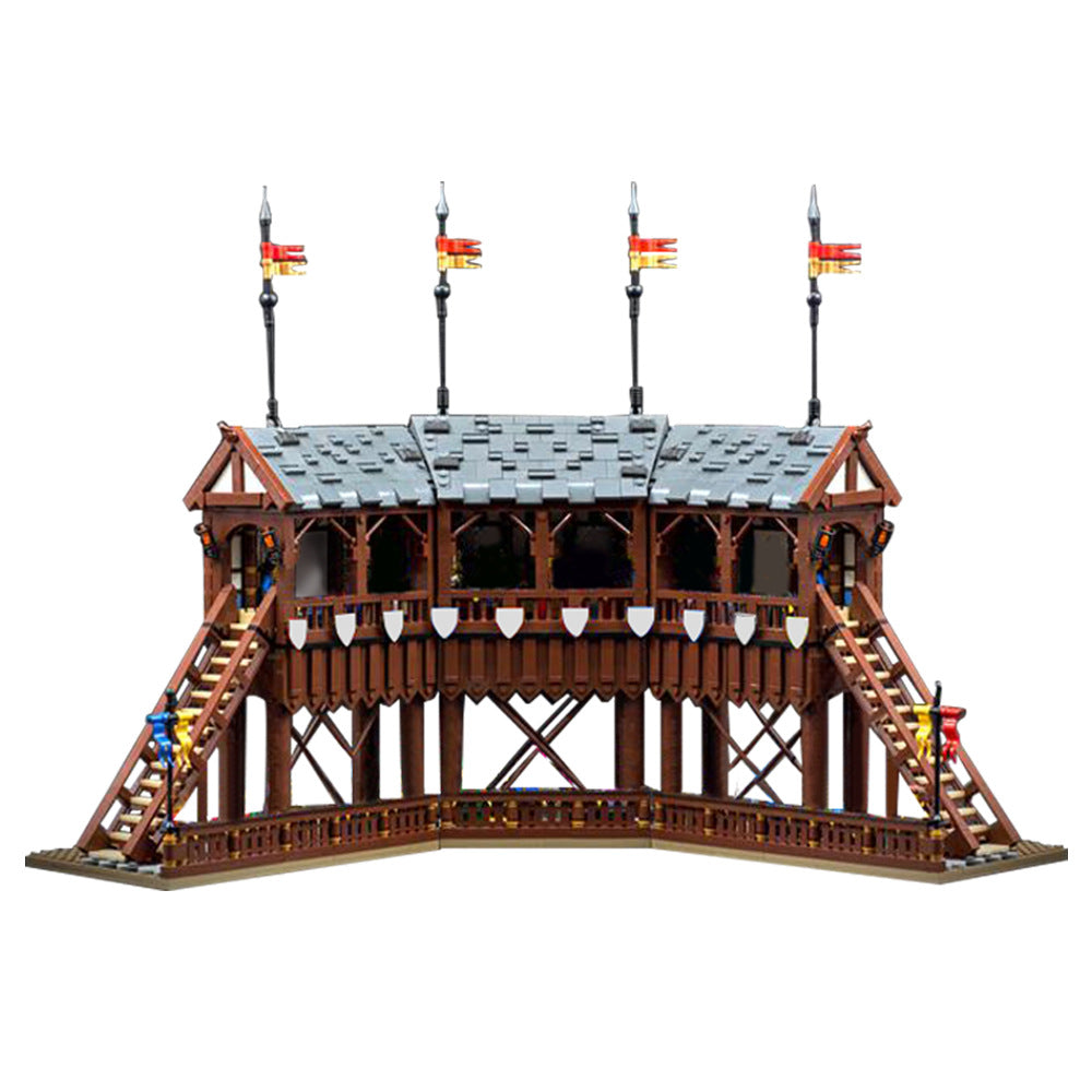 medieval tournament grounds building set | moc-152408 - 3