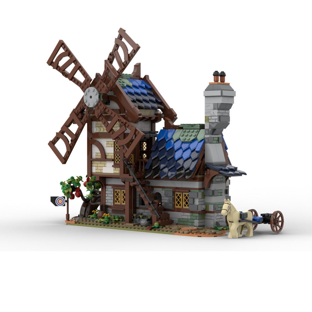 medieval town bundle building set | moc-80029 - 2