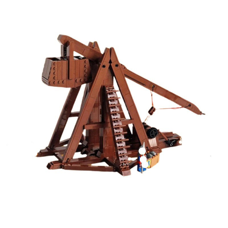 medieval trebuchet building set | moc-141541 - 1