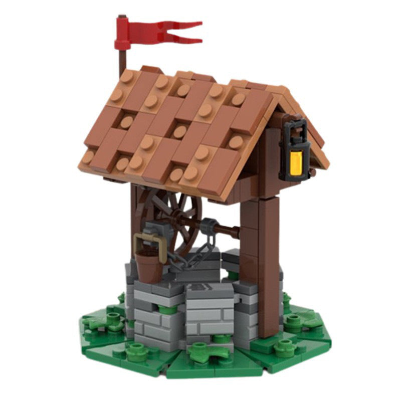 medieval well building set | moc-119638 - 1