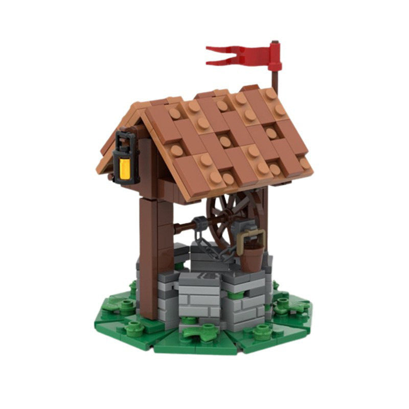 medieval well building set | moc-119638 - 2