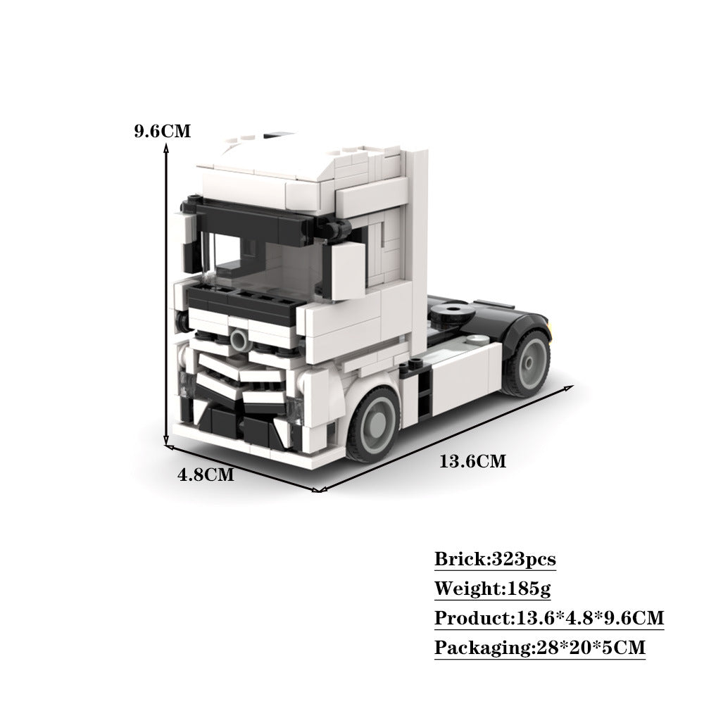 mercedes actros building set | moc-38080 - 2
