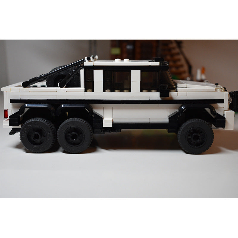 mercedes-amg g63 6x6 building set | moc-47707 - 2