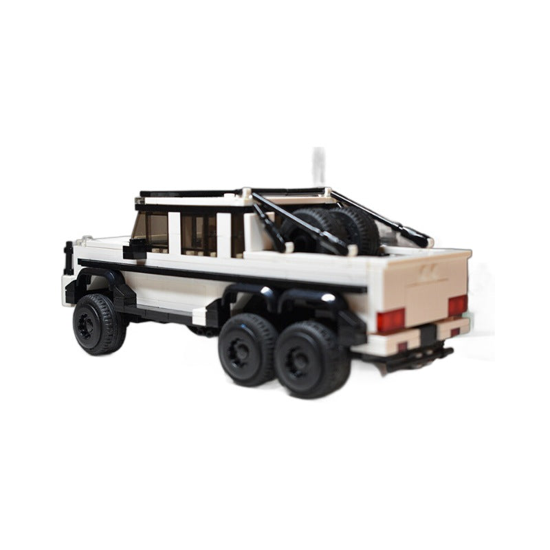 mercedes-amg g63 6x6 building set | moc-47707 - 4