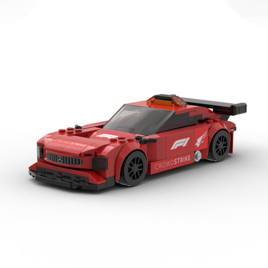 mercedes amg gt-r building set | 2021 f1 safety car | moc-71602 - 1
