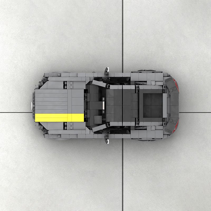 mercedes-amg gtr building set | moc-151120 - 4