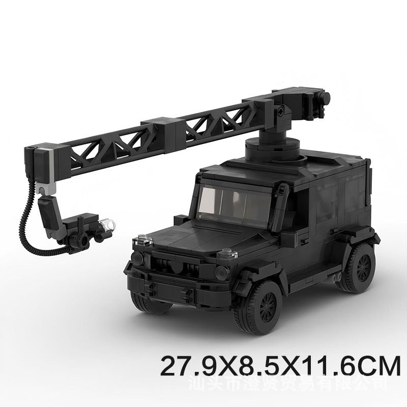mercedes-benz amg g63 russian arm building set | moc-136955 - 6