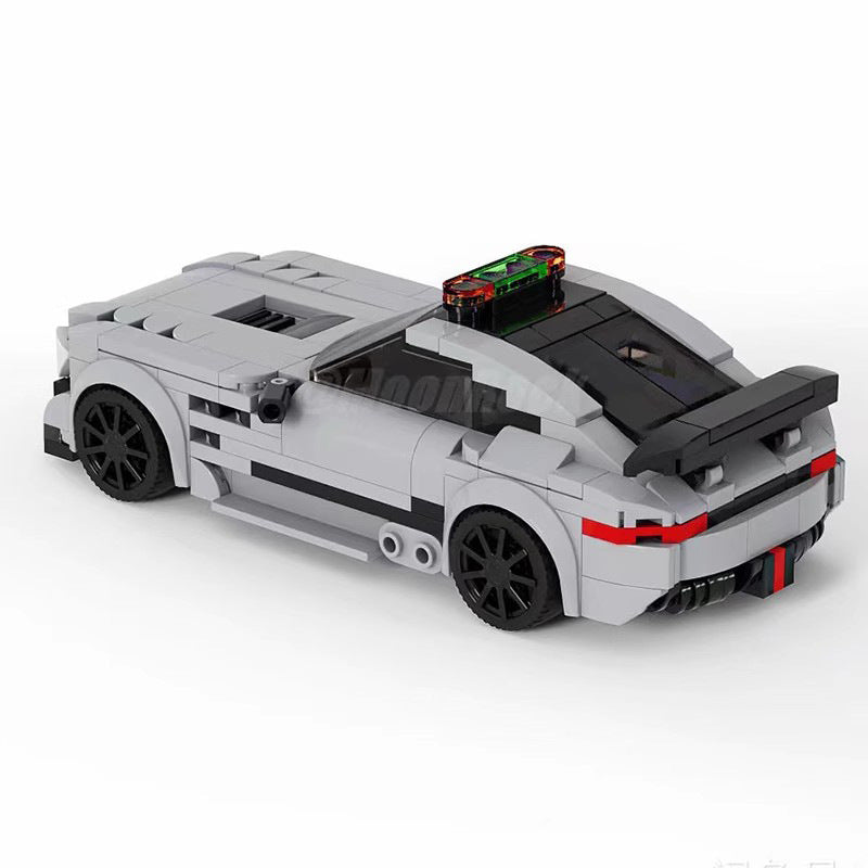 mercedes-benz amg gt-r f1 safety car building set | moc-132292 - 2