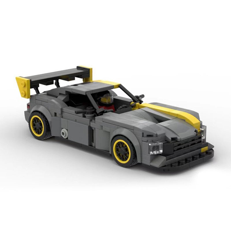 mercedes benz amg gt3 building set | moc-31811 - 2