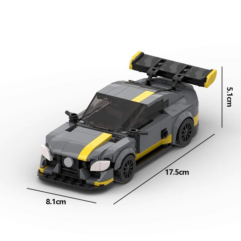 mercedes benz c63 amg building set | moc-96182 - 6