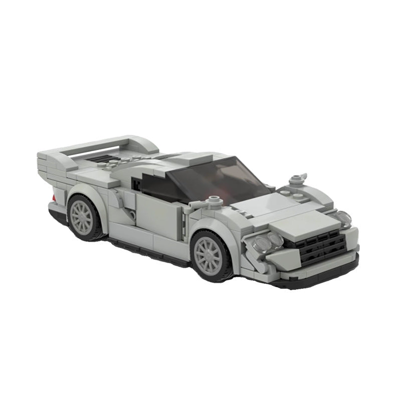 mercedes benz clk building set | 8 stud wide | moc-48503 - 2